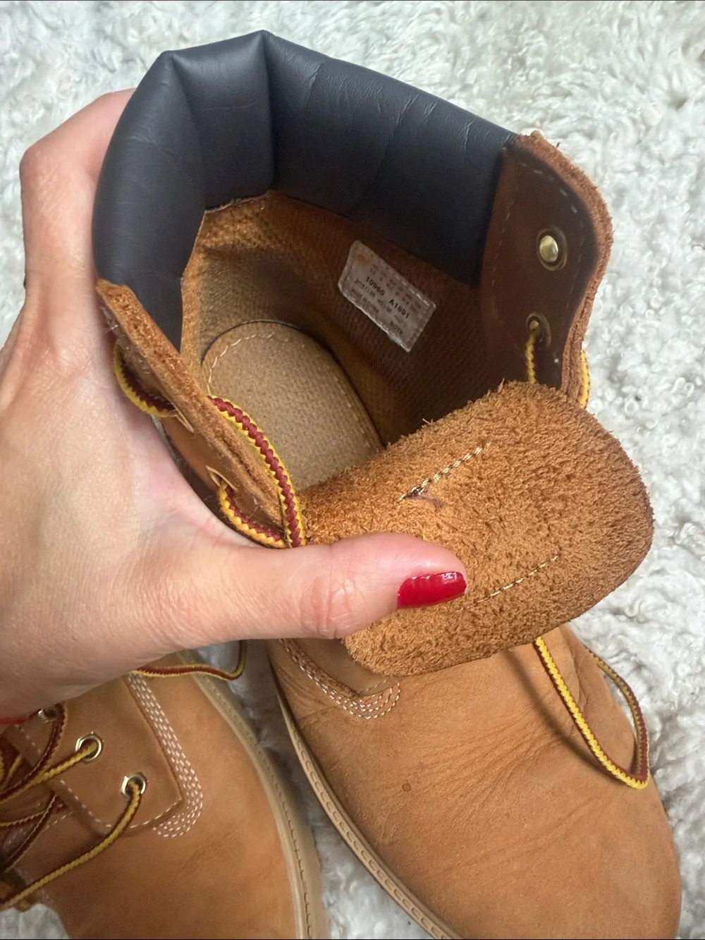 Timberland waterproof leather